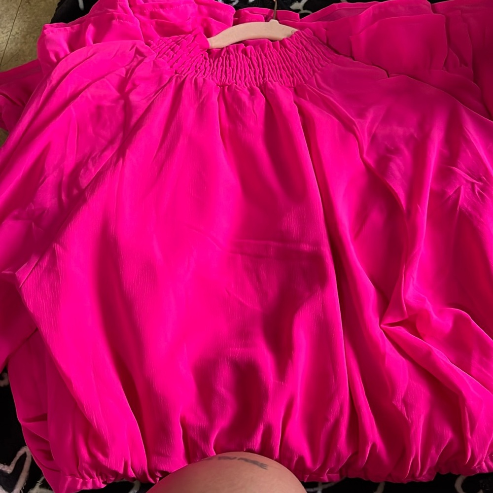 Hot Pink Dress